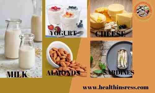 CALCIUM CONTAINING FOODS THAT MAKE YOUR BONES STRONG